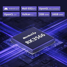 Load image into Gallery viewer, Geniatech APC390K Android 11 Smart TV Box HD 4K, HDMI Digital Signage Player, Mini PC Support 4G WiFi Bluetooth Video Player for Industrial/Commercial Advertising Menu Display, 2GB+16GB