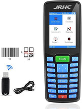 Load image into Gallery viewer, Wireless Barcode Scanner 2D, Inventory Scanner & Data Collector Portable Data Terminal Inventory Device with Long Transmission Distance 2.4G Wireless Bar Code Reader with 2.8" LCD Screen