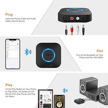 Load image into Gallery viewer, 1Mii Bluetooth Receiver, HiFi Wireless Audio Adapter, Bluetooth 5.1 Receiver with 3D Surround aptX HD aptX Low Latency for Home Music Streaming Stereo System B06 Plus