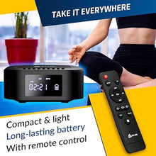 Load image into Gallery viewer, KLIM Boombox E1 - CD Player Portable Audio System + Extra BASS with Subwoofer + FM Radio, CD MP3 Bluetooth AUX USB + Wired and Wireless Mode Rechargeable Battery + Remote Control
