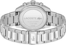 Load image into Gallery viewer, Lacoste Boston Men's Chronograph Watch, Stainless Steel Wristwatch, Water Resistant up to 5 ATM/50 Meters, Classic Watch for Men, 42mm