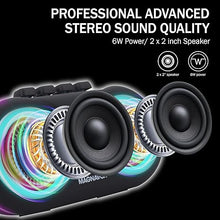 Load image into Gallery viewer, Magnavox MMA3998 Portable Bluetooth Speaker with RGB Lights | Bluetooth 5.0 | USB and TFT Playback | 6 watts of Crystal Clear Sound | Dynamic Light Show