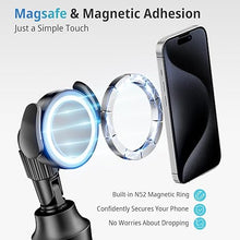 Load image into Gallery viewer, UBeesize 62'' Magnetic Selfie Stick Phone Tripod with Wireless Remote, Extendable Cell Phone Tripod Stand, Compatible with MagSafe, Cellphone Tripod for iPhone 15 14 13 12 Series and Android Phones