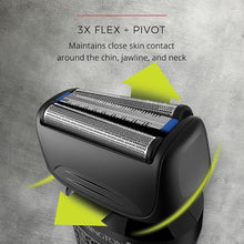 Load image into Gallery viewer, Remington Comfort Series Foil Shaver for Men, Electric Shaver, Pop-up Trimmer, Blue, PF7400E