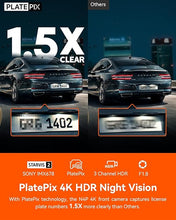 Load image into Gallery viewer, Vantrue N4 Pro 3 Channel 4K WiFi Dash Cam, STARVIS 2 IMX678 x PlatePix™ x HDR Night Vision, 4K+1080P+1080P Front Inside and Rear Car Camera, Voice Control, GPS, 24H Parking Mode, Support 512GB Max