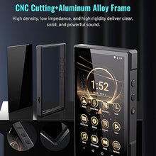 Load image into Gallery viewer, MP3 Player with Bluetooth and WiFi, Freely App Download, Pre-Installed Spotify, Audible, 5.0'' HD IPS Display, Octa-core, 5000mAh Battery, MP4 Android Music Player Up to 1TB