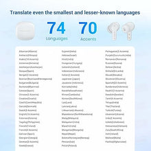 Load image into Gallery viewer, M3 Offline Translation Earbuds 74 Languages and Accents Lifetime-Free AI Translation Earbuds Real TimeTranslator Device in Real Time fit iOS & Android with Earbuds Cleaning Brush
