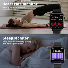Load image into Gallery viewer, 1.90'' with Smart Watch(Answer/Make Calls),Smart Fitness Tracker Watches for Android/iOS Phones,Bluetooth Call and Text Message/Sleep Monitor/Heart Rate/Android Smartwatch for Women Men