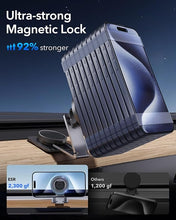 Load image into Gallery viewer, ESR for MagSafe Car Mount, Foldable Dashboard/Tesla Magnetic Car Mount,Tesla Touchscreen Car Phone Holder Mount, Magnetic Phone Holder for Car, for iPhone 16/15/14/13/12, Charging Not Supported, Grey