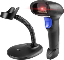Load image into Gallery viewer, NetumScan Bluetooth QR Barcode Scanner with Stand, 3 in 1 Wireless 1D 2D Bar Code Scanner USB Image Bar Code Reader for Computer, Tablet, iPhone, iPad, Android