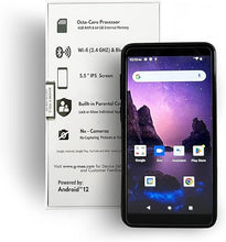 Load image into Gallery viewer, G-Mee Play Pro-64GB Android 12 Smartplayer, Mp3 Player w/Bluetooth & Wi-Fi, Spotify Music Player/Mp4 Player & More, Kids' Safe Device w/Parental Controls