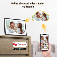 Load image into Gallery viewer, Frameo Digital Picture Frame 10.1 inch Digital Photo Frame with 1920 * 1200 IPS Full HD Touchscreen, 16GB WiFi Digital Picture Frame, Share Photos or Videos Instantly via Frameo App from Anywhere