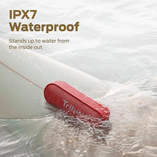 Load image into Gallery viewer, Tribit Bluetooth Speaker, XSound Go Speaker with 16W Loud Sound & Deeper Bass, 24H Playtime, IPX7 Waterproof, Bluetooth 5.0 TWS Pairing Portable Wireless Speaker for Home, Outdoor (Red)