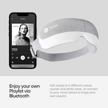 Load image into Gallery viewer, Freed Mind 3 Eye Massager with Heat, 5 Modes Eye Massager for Migraine Relief, Relax Reduce Eye Strain and Improve Sleep, Bluetooth Music Heated Eye Mask Massager for Relaxing, Christmas Gifts
