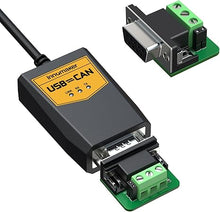 Load image into Gallery viewer, USB to CAN Converter Cable for Raspberry Pi5/4/Pi3B+/Pi3/Pi Zero(W)/Jetson Nano/Tinker Board and Any Single Board Computer Support Windows Linux Mac OS Android Venus OS