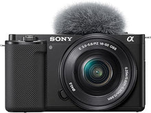 Load image into Gallery viewer, Sony Alpha ZV-E10 - APS-C Interchangeable Lens Mirrorless Vlog Camera Kit - Black