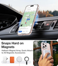 Load image into Gallery viewer, TORRAS Magnetic Slim Fit for iPhone 16 Pro Max Case with Stand, Compatible with MagSafe, Built-in Stash Stand, Ultra Thin 16 ProMax Case, Lightweight Non Yellowing Hard Back 16 Phone Case 6.9'', Clear