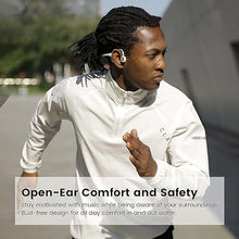 Load image into Gallery viewer, Run Plus Bone Conduction Headphones, IP68 Waterproof Swimming Headphones, Open Ear Bluetooth Headphones with Mic and 32GB MP3, Wireless Sports Headphone for Running, Swimming, Cycling, Black