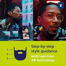 Load image into Gallery viewer, Philips Norelco OneBlade 360 with Connectivity Hybrid Face, Electric Beard Trimmer, Shaver with 360 Blade Tech & 1hr Fast Charge, 1x360 Blade, & 5-in-1 Comb, QP4530/90