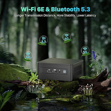 Load image into Gallery viewer, Intel NUC 12 Pro for ASUS Business Mini Desktop, Core i5-1240P (12C/16T, Up to 4.4GHz) Mini Computers, 16GB DDR4 RAM 512GB PCIe 4.0 NVMe SSD, 8K/HDR/4K 4 Display/WiFi 6E/BT5.3/Quiet/Windows 11 Pro