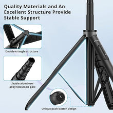 Load image into Gallery viewer, ATUMTEK 51" Selfie Stick Tripod, All in One Extendable Phone Tripod Stand with Bluetooth Remote 360° Rotation for iPhone and Android Phone Selfies, Video Recording, Vlogging, Live Streaming, Black