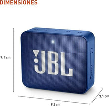 Load image into Gallery viewer, JBL GO2 - Waterproof Ultra Portable Bluetooth Speaker - Blue