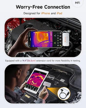 Load image into Gallery viewer, FOXWELL RT100 Thermal Camera for iOS, 256 x 192 IR Resolution Thermal Imaging Camera, Anti-Reflective Thermal Imager, Infrared Camera for iPhone iPad with Lightning Port (Not for Mac)