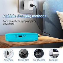 Load image into Gallery viewer, Portable CD Player with Headphones,Bluetooth CD Player for car or for Home,discman Walkman CD Player Rechargeable,Mini cd Player Portable with Dual Stereo Speakers,MP3 USB playable (Blue)