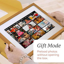 Load image into Gallery viewer, Skylight Digital Picture Frame - WiFi Enabled with Load from Phone Capability, Touch Screen Digital Photo Frame Display - Customizable Gift for Friends and Family - 10 Inch Gold