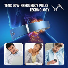 Load image into Gallery viewer, Neck Massager for Pain Relief, FSA HSA Eligible Items, Electric Pulse Neck Massager with Heat, 9 Modes 50 Levels Cordless Cervical Neck Massage for Women Men