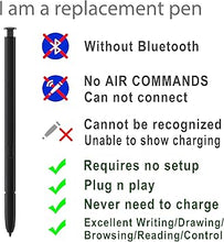 Load image into Gallery viewer, 2 Pack Galaxy S23 Ultra Stylus for Replacement Samsung Galaxy S23 Ultra 5G S Pen, Galaxy S23 Ultra S Pen Without Bluetooth + Tweezer + Metal Nibs (Black)