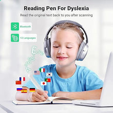 Load image into Gallery viewer, Pen Scanner, Text to Speech Device for Dyslexia, OCR Digital Highlighter Reader Pen, Exam Reading Pen, Bluetooth Langage Translator, No Monthly Fee