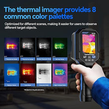Load image into Gallery viewer, NOYAFA NF-524 Thermal Imaging Camera,120x90 IR Resolution Thermal Imager,Thermal Imager with Laser Pointer,2.8" LCD Screen,Handheld Infrared Camera,-4°F~752°F Range,25 Hz Refresh Rate Thermal Camera