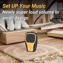 Load image into Gallery viewer, INGA Wearable Bluetooth Speaker, IP67 Waterproof Clip-on Mini Portable Speakers, Wireless Clip Speaker with Built-in Mic, Hands-Free Music and Calls for Work/Riding/Golf/Outdoor(Yellow)