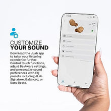 Load image into Gallery viewer, JLab Go Air Tones+ True Wireless Earbuds Designed with Auto On and Connect, Touch Controls, 32+ Hours Bluetooth Playtime, EQ3 Sound, and Dual Connect, Natural Earthtone Color (4625 W)