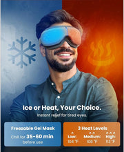 Load image into Gallery viewer, BOB AND BRAD Eye Massager with Heat and Cooling, EyeOasis 2 Eye Massager for Migraines FSA/HSA Eligible, Heated Eye Mask for Eye Strain Dry Eye Relief Improve Sleep, Christmas Gifts for Women Men
