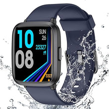 Load image into Gallery viewer, Fitness Tracker Watch with Heart Rate Monitor, Activity Tracker with Pedometer, Sleep Monitor, Calories & Step Counter, 5ATM Waterproof Smart Watch for Women Men Health Fitness Watch for Sports