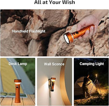Load image into Gallery viewer, OLIGHT Prowess Rechargeable High Lumen Flashlights, 5,000 Lumens Super Bright Flashlight with Holster, High-Efficiency USB-C Charging LED Flashlight(Orange)