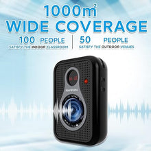 Load image into Gallery viewer, HaoWorks Portable Lightweight Mini Voice Amplifier and Wired Headset Microphone with Speaker for Teachers 10W Rechargeable Wearable Personal PA Loudspeaker for Instructor,Tour Guide,Classroom