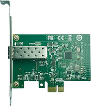 Load image into Gallery viewer, 1.25Gb PCIe x1 Converged Ethernet Network Card, Single SFP Port LAN Card Gigabit NIC with Intel I210-AS Chipset Server Support Windows Server/Windows/Linux/Vmware ESXI…