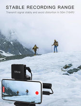 Load image into Gallery viewer, FIFINE Wireless Lavalier Microphone for iPhone/Android/Camera, 2 Pack Cordless Lapel Mic System for Vlog Recording Video YouTube/TikTok Interview, Condenser Clip-On Microphone with Charging Case-M9