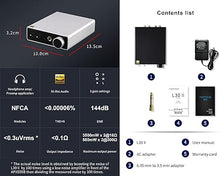 Load image into Gallery viewer, TOPPING L30II NFCA Linear Headphone Amp - 6.35mm Jack 3.5mm Adaptor RCA Input and Output 37Vpp high Output Voltage Mini HiFi Amp Audio Hi-Res Preamplifier (Black)
