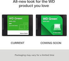 Load image into Gallery viewer, Western Digital 1TB WD Green Internal SSD Solid State Drive - SATA III 6 Gb/s, 2.5/7mm, Up to 545 MB/s - WDS100T3G0A
