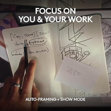 Load image into Gallery viewer, Logitech MX Brio 705 for Business 4K Webcam with Auto Light Correction, Ultra HD, Auto-Framing, Show Mode, USB-C, Works with Microsoft Teams, Zoom, Google Meet - Graphite