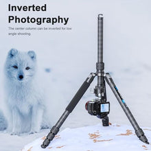 Load image into Gallery viewer, 72.6'' Carbon Fiber Tripod Camera Monopod WEYLLAN Heavy Duty Tripod for Camera, 32.5mm Tube, Professional Camera Tripod with 44mm Arca Low Profile Ball Head, DSLR Stand for Telescope, Camcorder, TripodBallHead_4692