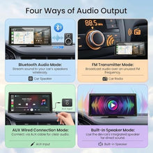 Load image into Gallery viewer, 8.1" Wireless CarPlay Screen with 2K Dash Cam & 1080P Backup Camera, Black_759