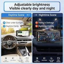 Load image into Gallery viewer, 8.1" Wireless CarPlay Screen with 2K Dash Cam & 1080P Backup Camera, Black_761