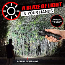 Load image into Gallery viewer, GearLight LED Flashlight Bright, Zoomable Tactical Flashlights with High Lumens and 5 Modes for Emergency and Outdoor Use -Camping Accessories -S1000