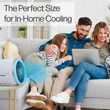 Load image into Gallery viewer, Arctic Air Ice Jet Personal Air Cooler, 3-Speed Room Cooler with Reusable Ice Packs, Portable Cooler with Multi-Directional Vent & 7 LED Lights, Whisper-Quiet Air Cooler for Room