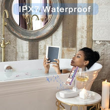 Load image into Gallery viewer, comiso Gifts for Men Women, from Wife,IPX7 Waterproof Cell Phone Stand with Bluetooth Speaker,Anti-Slip Design Shower Phone Speaker with HD Stereo Sound, Compatible for Any Smartphone/Tablet